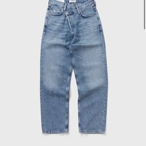 Agolde Criss Cross Upsized Jeans Size 24